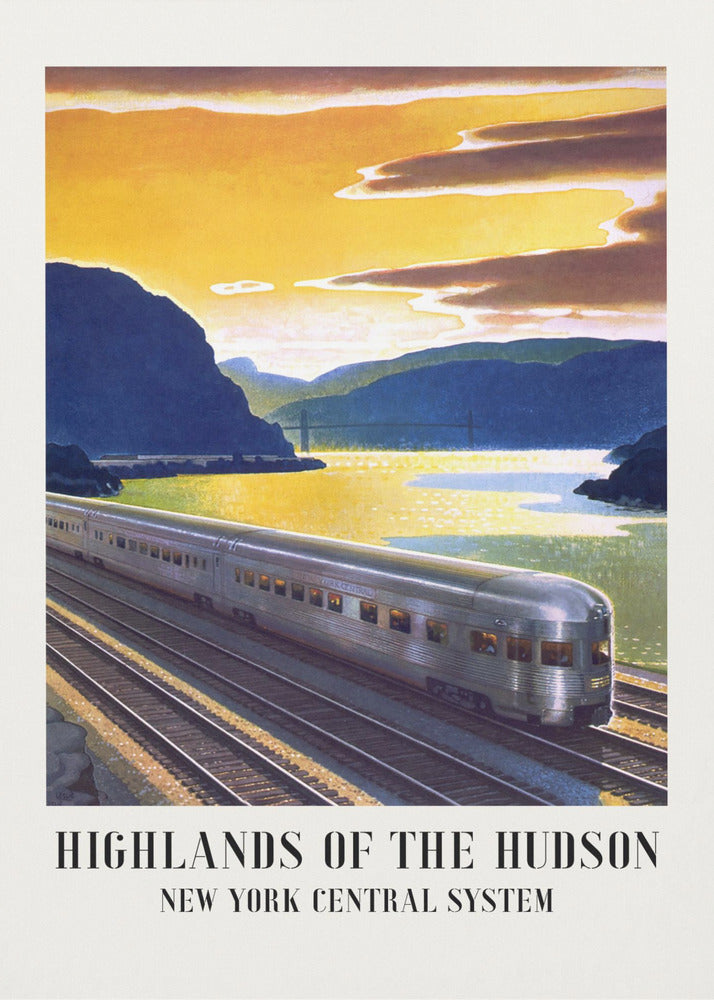 Highlands of the Hudson  New York Central System - Poster / Art Print