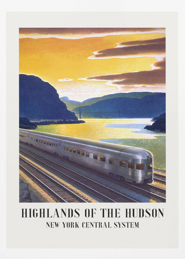 Highlands of the Hudson  New York Central System - Poster / Art Print