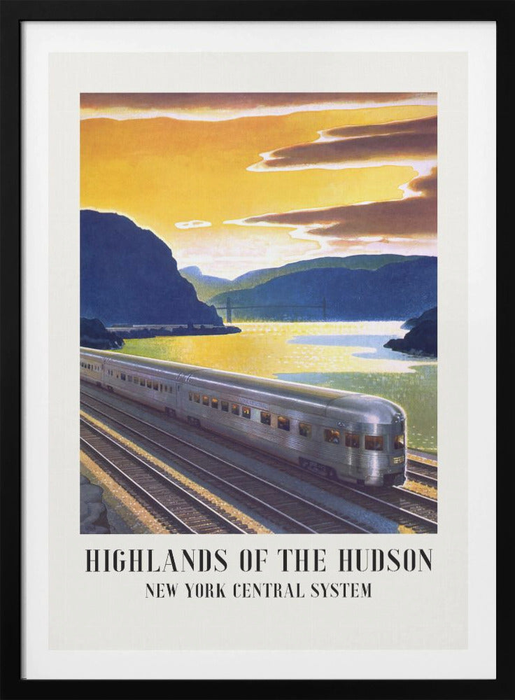Highlands of the Hudson  New York Central System - Poster / Art Print