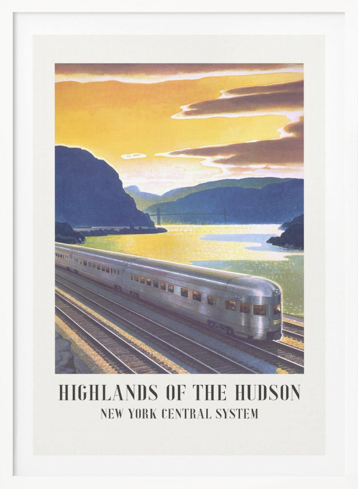 Highlands of the Hudson  New York Central System - Poster / Art Print