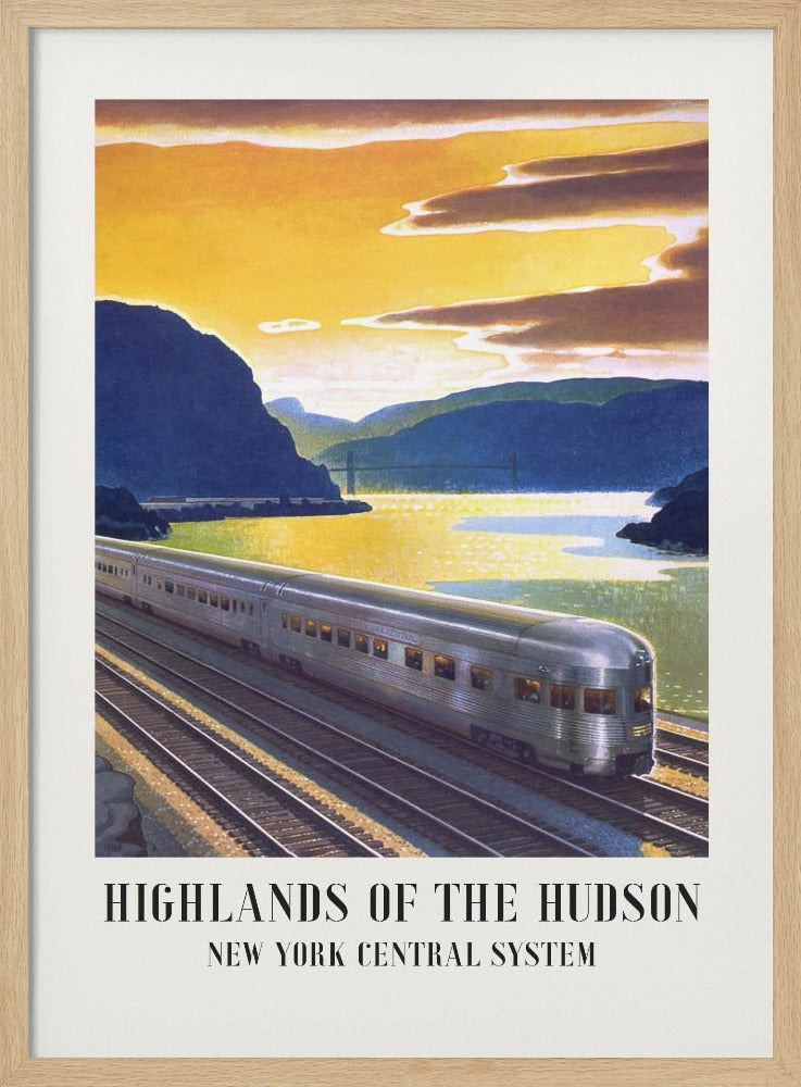 Highlands of the Hudson  New York Central System - Poster / Art Print