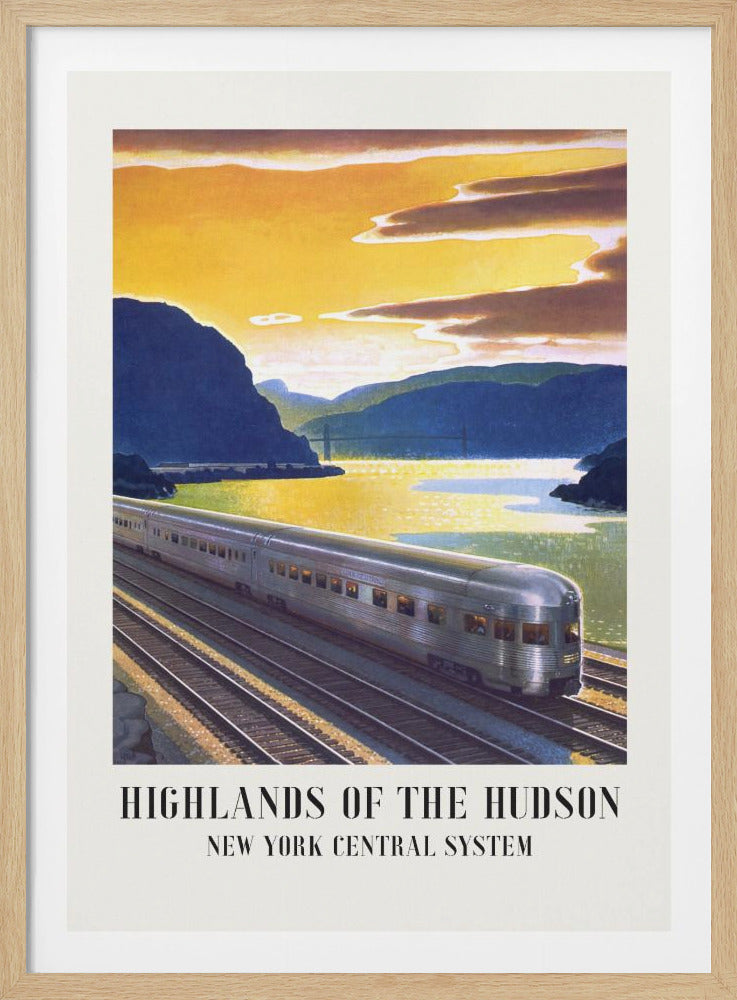 Highlands of the Hudson  New York Central System - Poster / Art Print