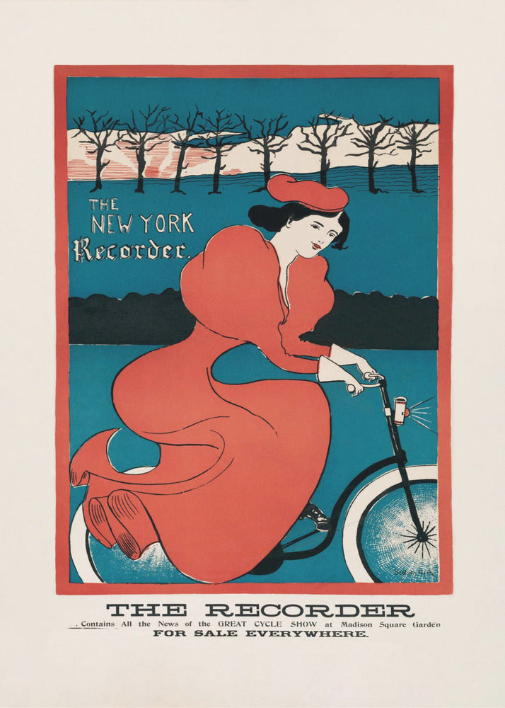 The New York Recorder (1895) By GF Scotson Clark - Poster / Art Print
