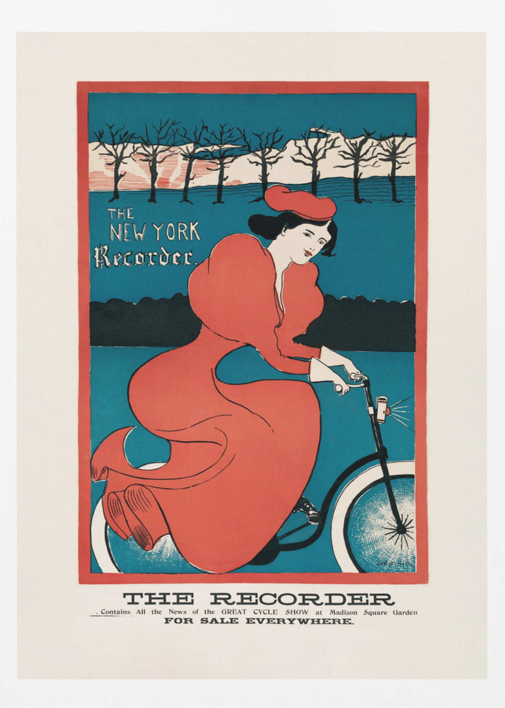 The New York Recorder (1895) By GF Scotson Clark - Poster / Art Print