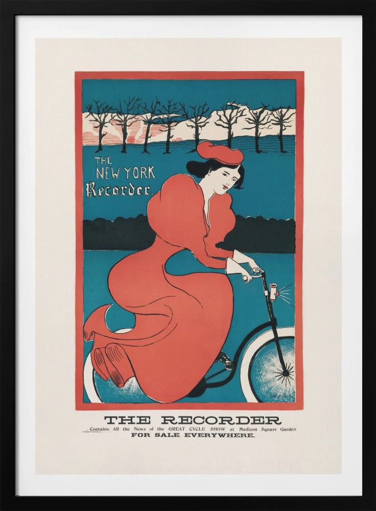 The New York Recorder (1895) By GF Scotson Clark - Poster / Art Print