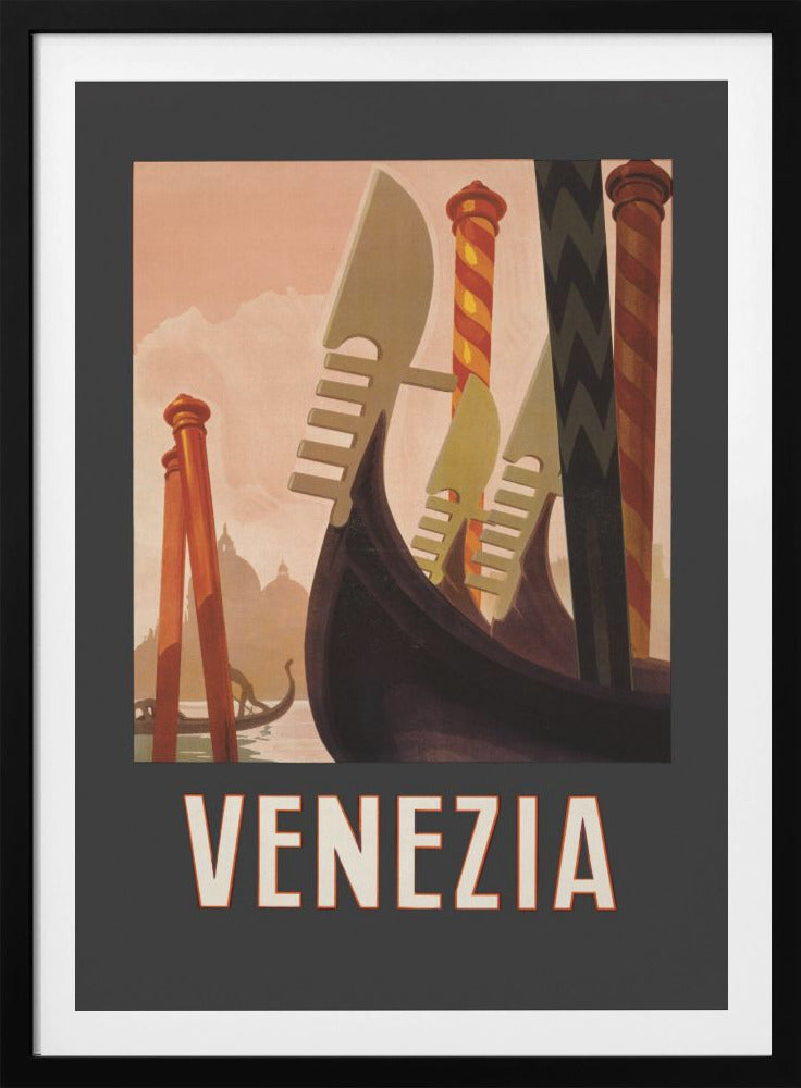 Venezia Poster Dark - Poster / Art Print