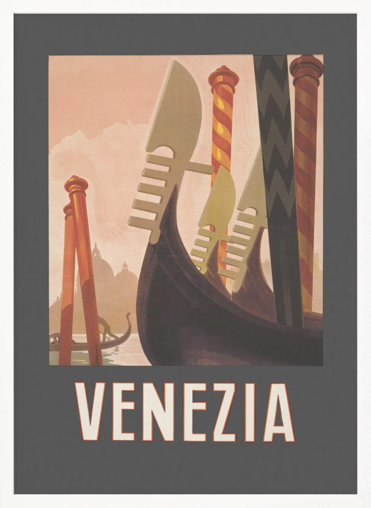 Venezia Poster Dark - Poster / Art Print