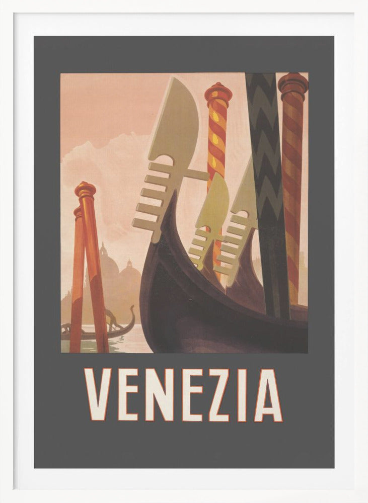 Venezia Poster Dark - Poster / Art Print