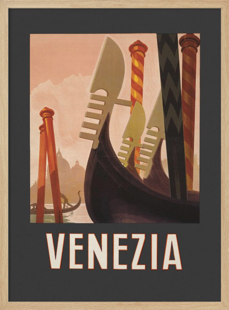 Venezia Poster Dark - Poster / Art Print