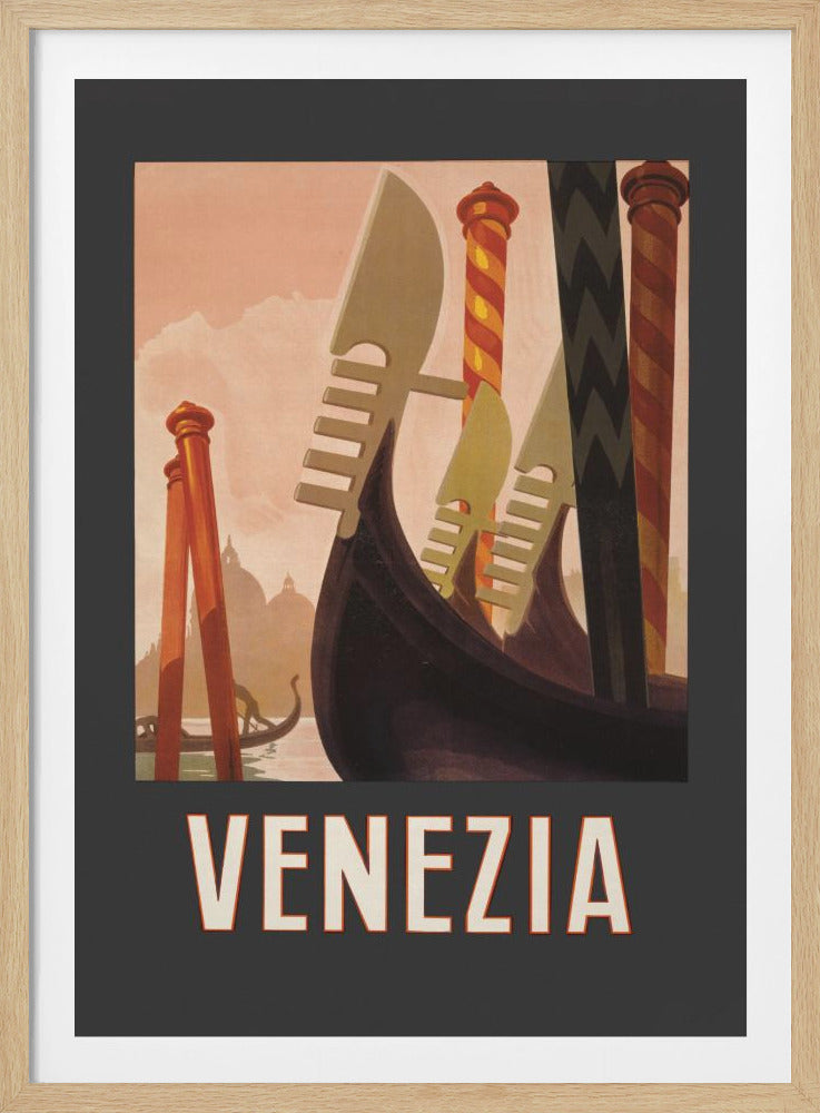 Venezia Poster Dark - Poster / Art Print
