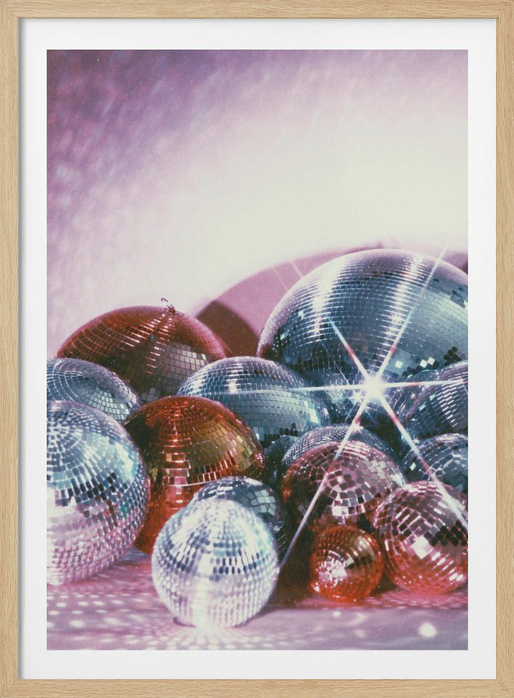 Disco Ball Party - Poster / Art Print