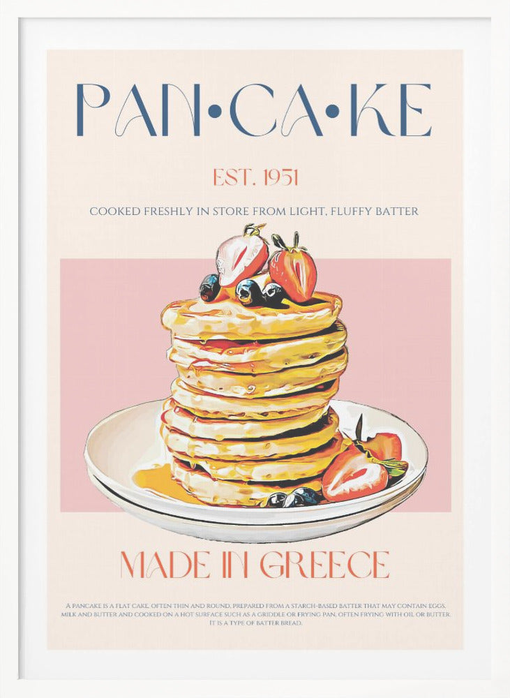Pancake - Poster / Art Print