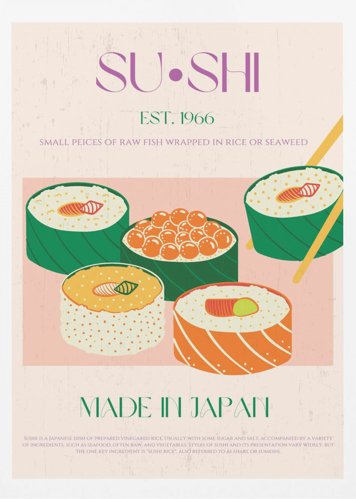 Sushi - Poster / Art Print