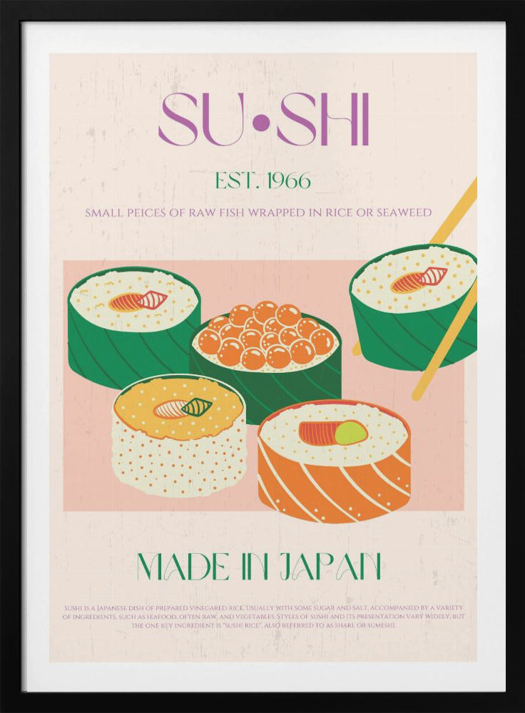 Sushi - Poster / Art Print