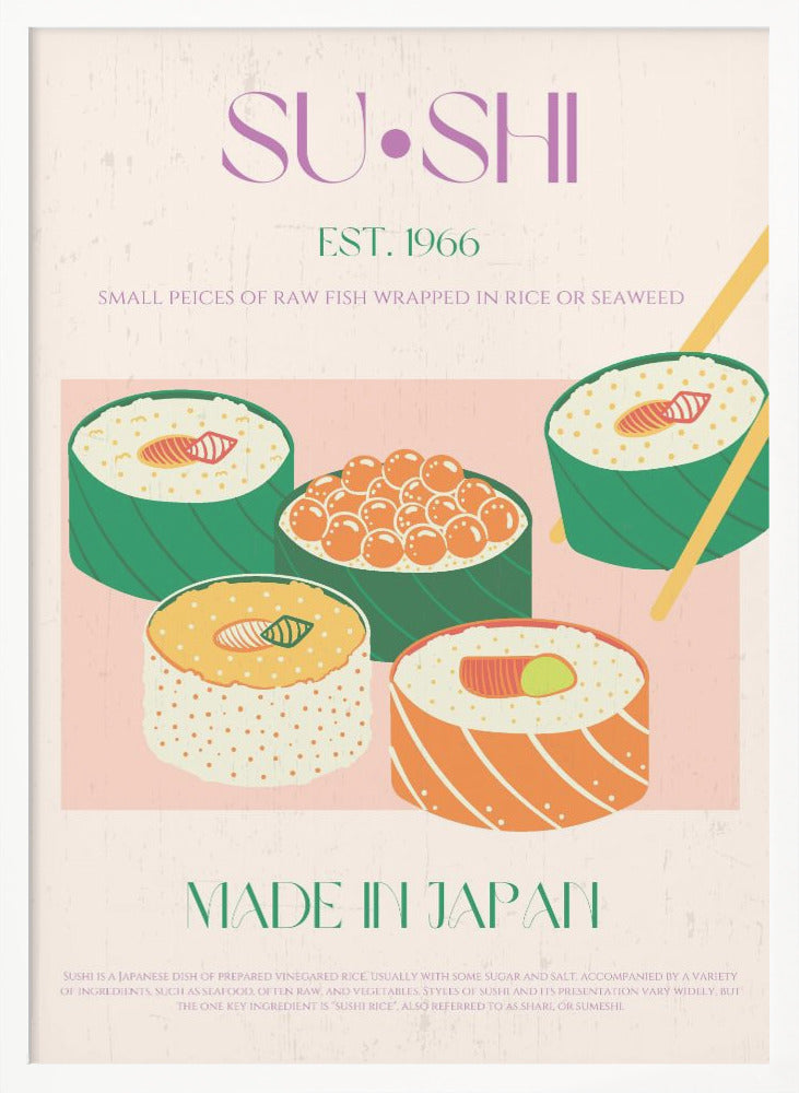Sushi - Poster / Art Print