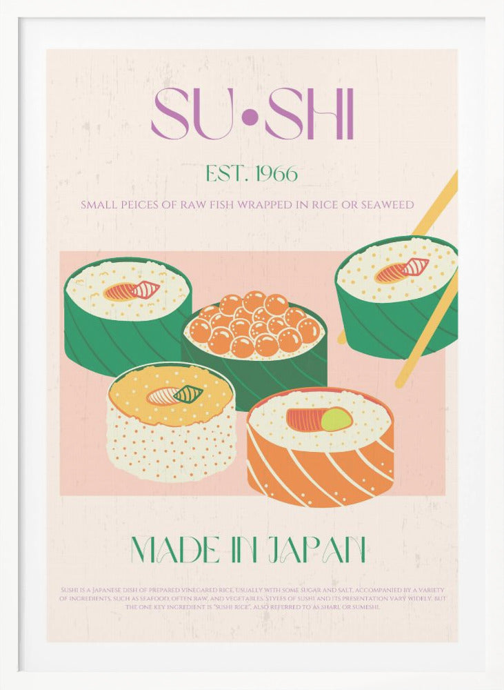 Sushi - Poster / Art Print
