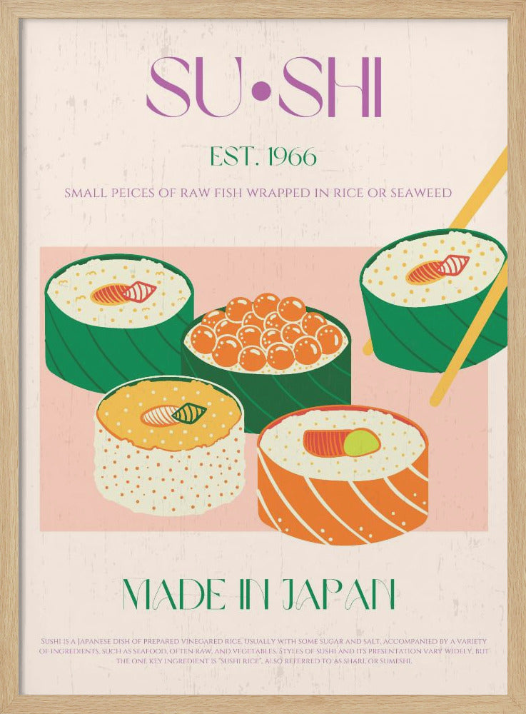 Sushi - Poster / Art Print