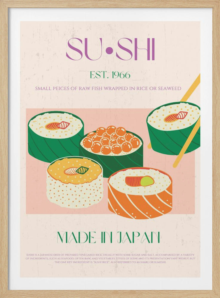 Sushi - Poster / Art Print