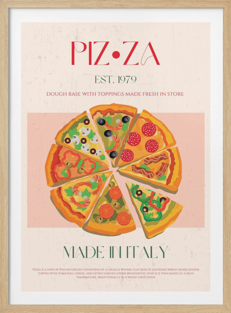 Pizza - Poster / Art Print