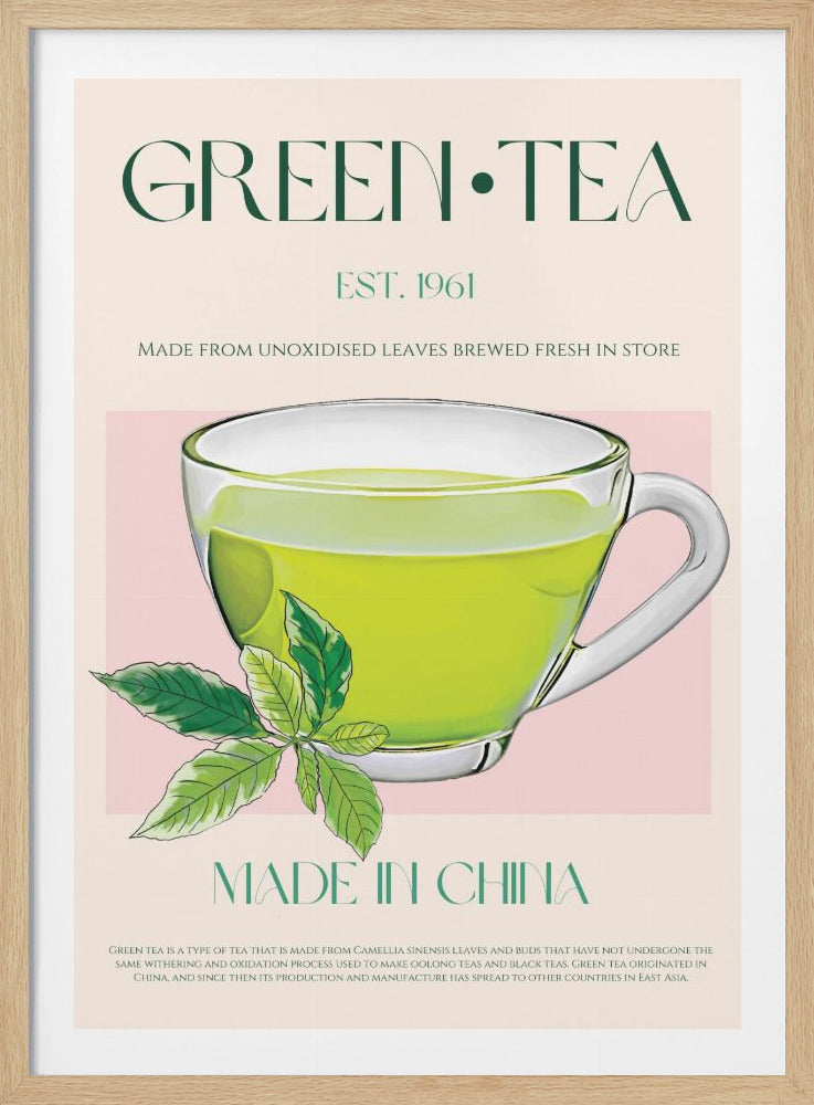 Green Tea - Poster / Art Print