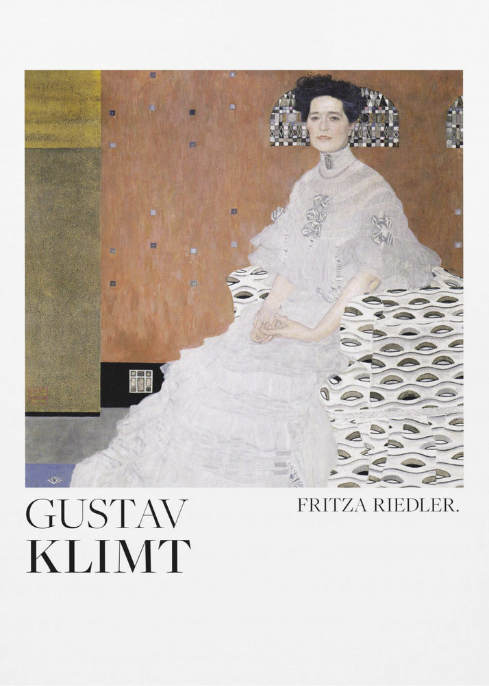 Portrait Fritza Riedler (1906) Poster - Poster / Art Print