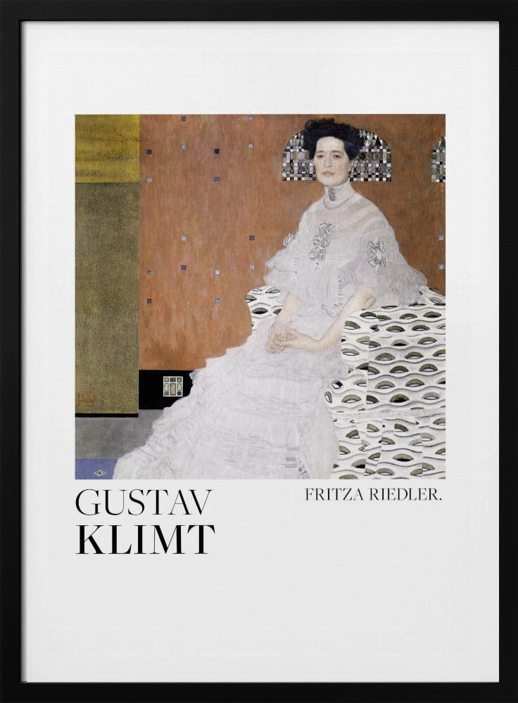 Portrait Fritza Riedler (1906) Poster - Poster / Art Print