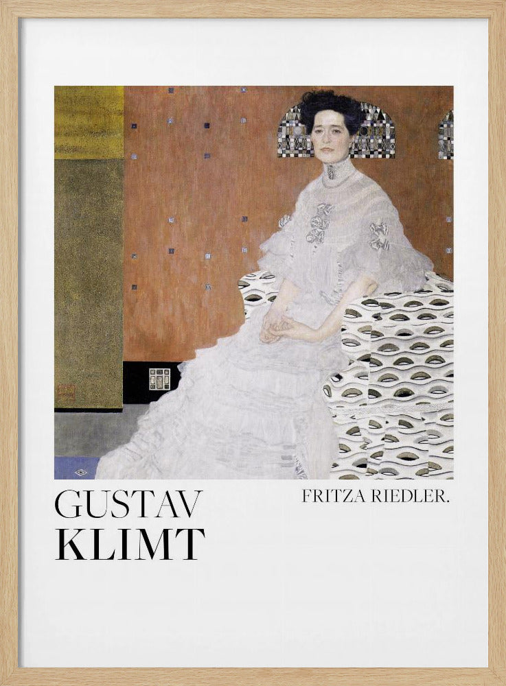 Portrait Fritza Riedler (1906) Poster - Poster / Art Print
