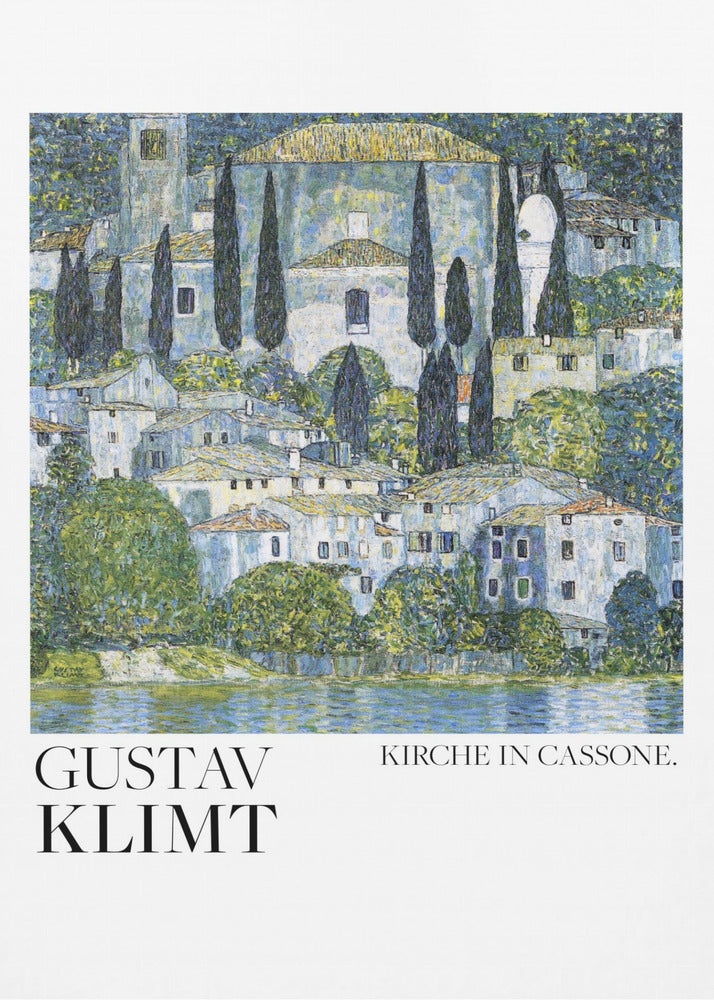 Kirche In Cassone (1913) Poster - Poster / Art Print