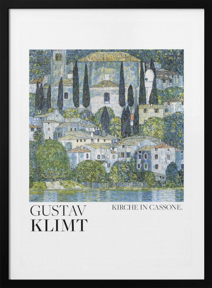 Kirche In Cassone (1913) Poster - Poster / Art Print