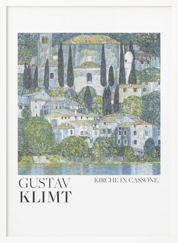Kirche In Cassone (1913) Poster - Poster / Art Print