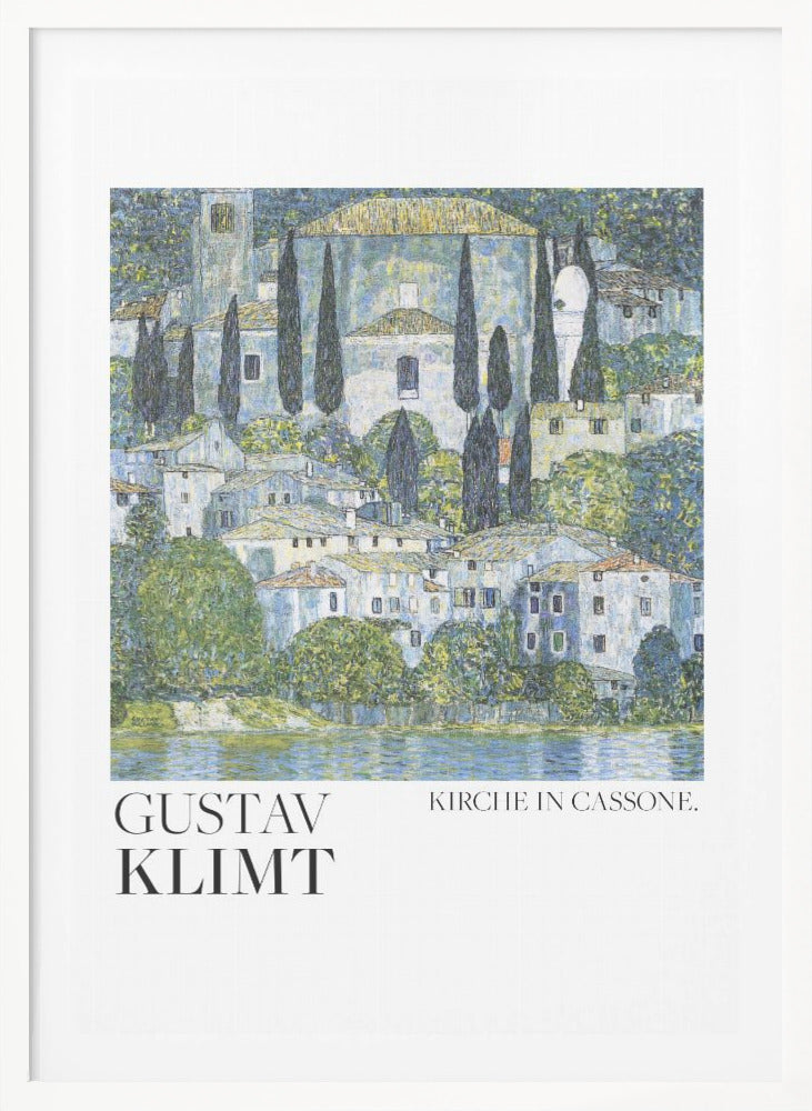 Kirche In Cassone (1913) Poster - Poster / Art Print