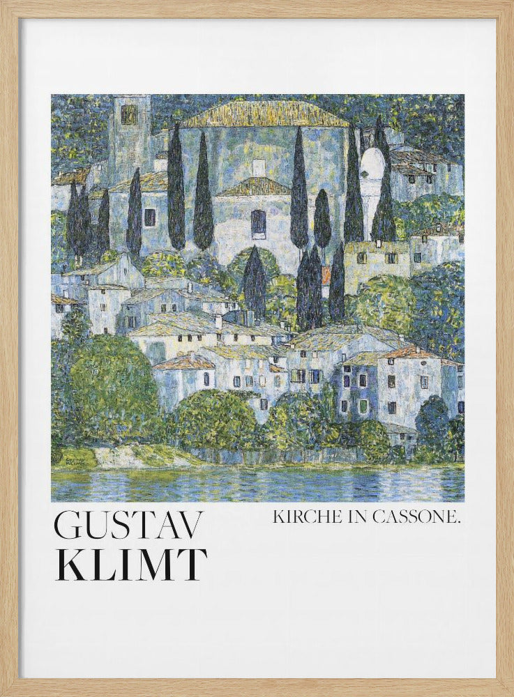 Kirche In Cassone (1913) Poster - Poster / Art Print