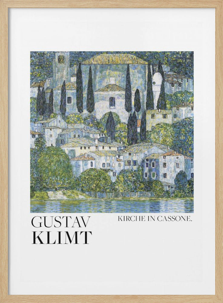 Kirche In Cassone (1913) Poster - Poster / Art Print