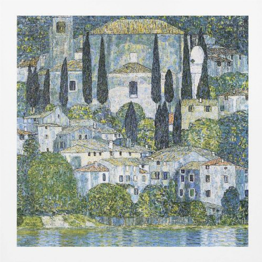 Kirche In Cassone (1913) - Poster / Art Print