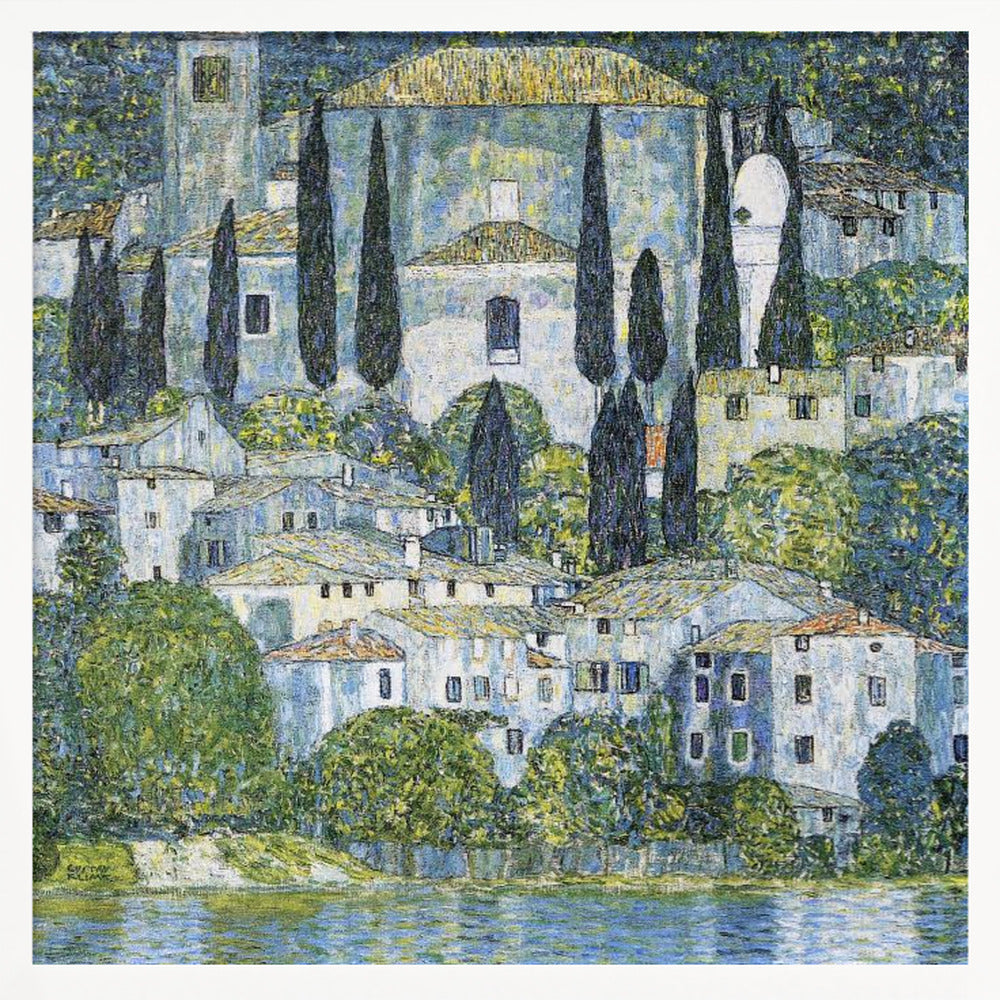Kirche In Cassone (1913) - Poster / Art Print