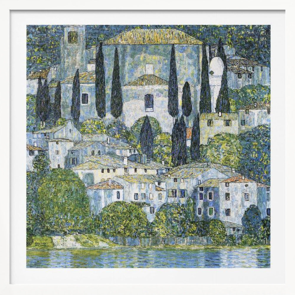 Kirche In Cassone (1913) - Poster / Art Print
