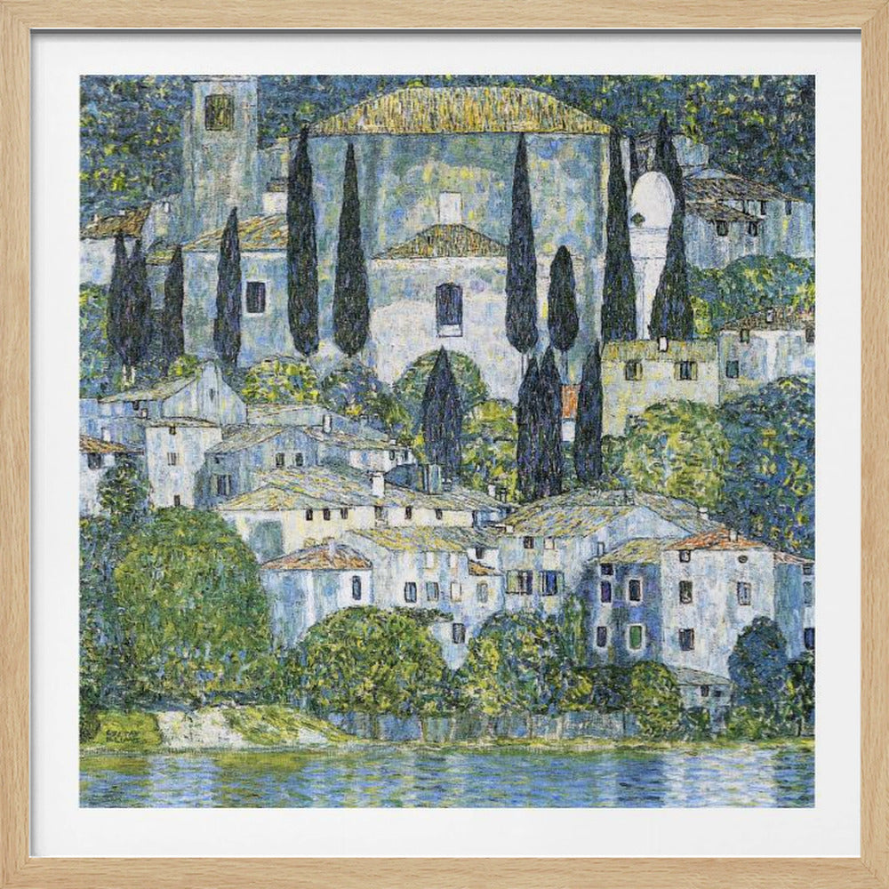 Kirche In Cassone (1913) - Poster / Art Print