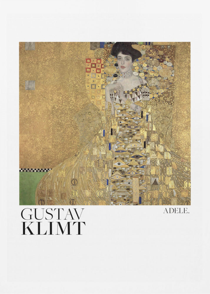 Portrait of Adele Bloch Bauer I (1907) Poster - Poster / Art Print