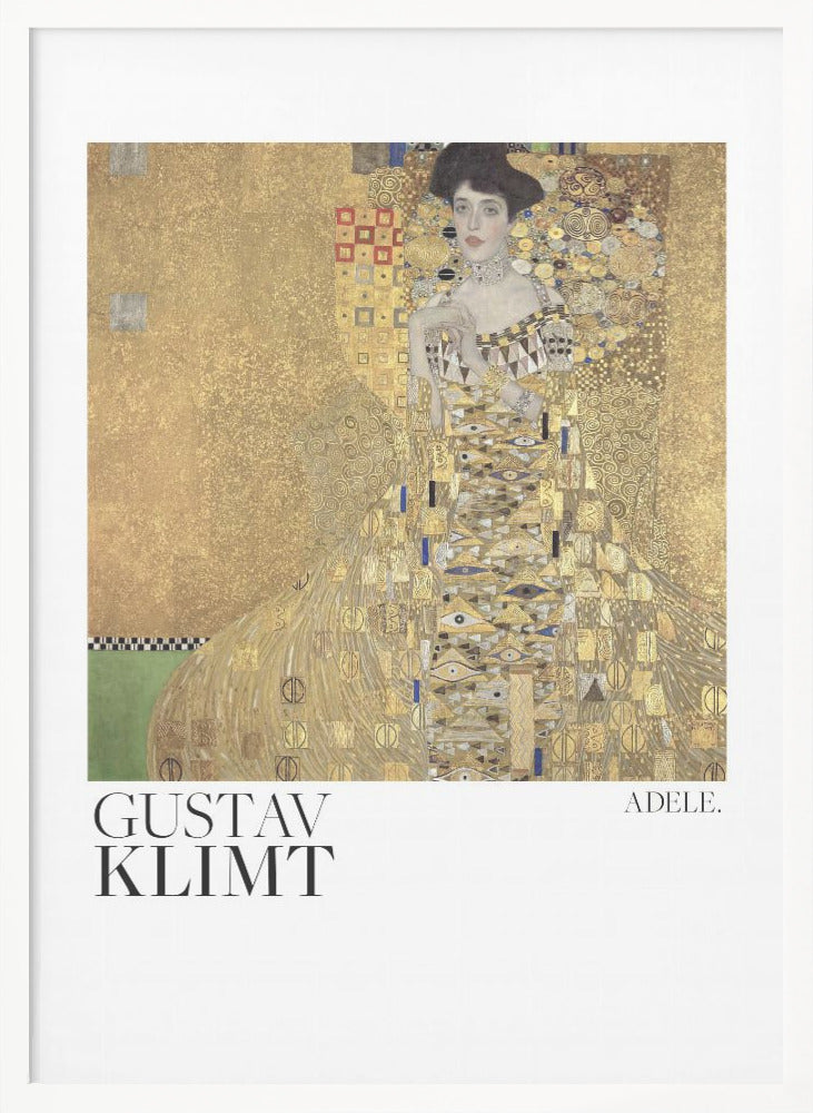Portrait of Adele Bloch Bauer I (1907) Poster - Poster / Art Print