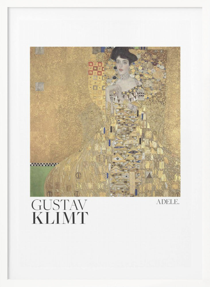 Portrait of Adele Bloch Bauer I (1907) Poster - Poster / Art Print