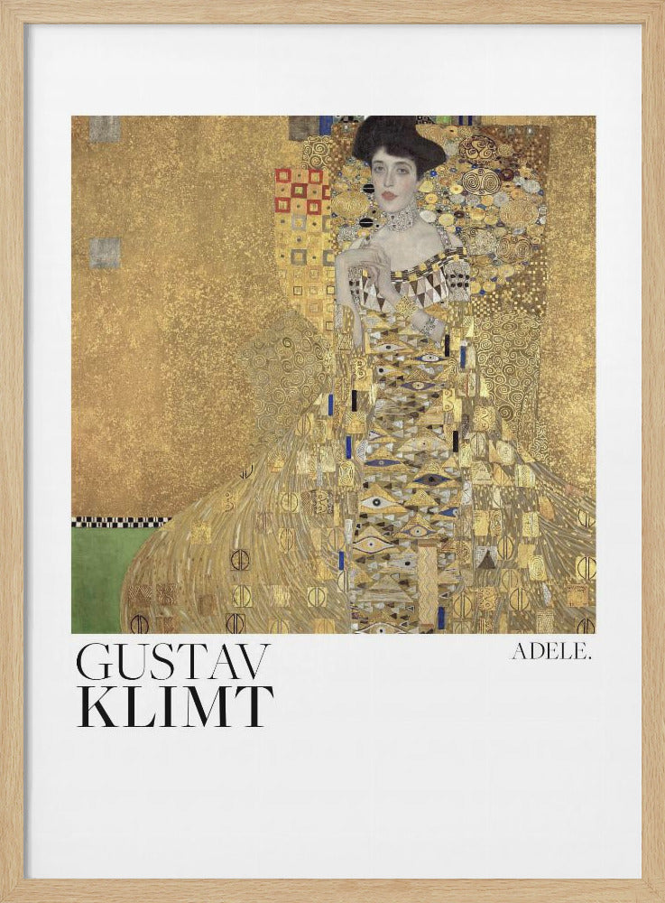 Portrait of Adele Bloch Bauer I (1907) Poster - Poster / Art Print