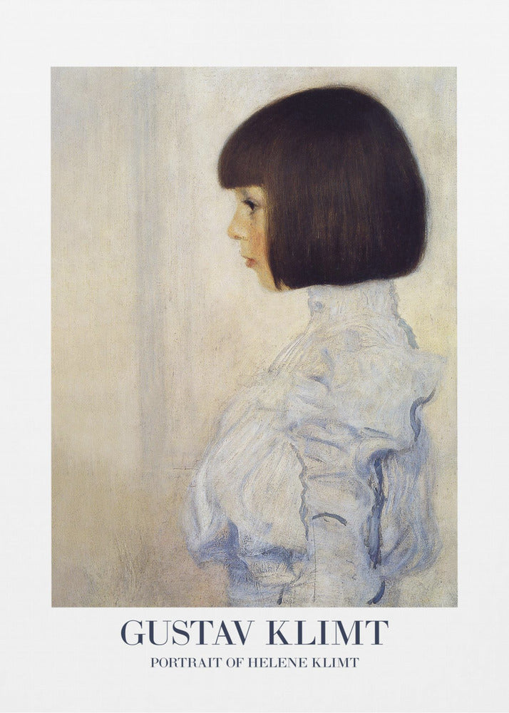 Portrait of Helene Klimt (1898) Poster - Poster / Art Print