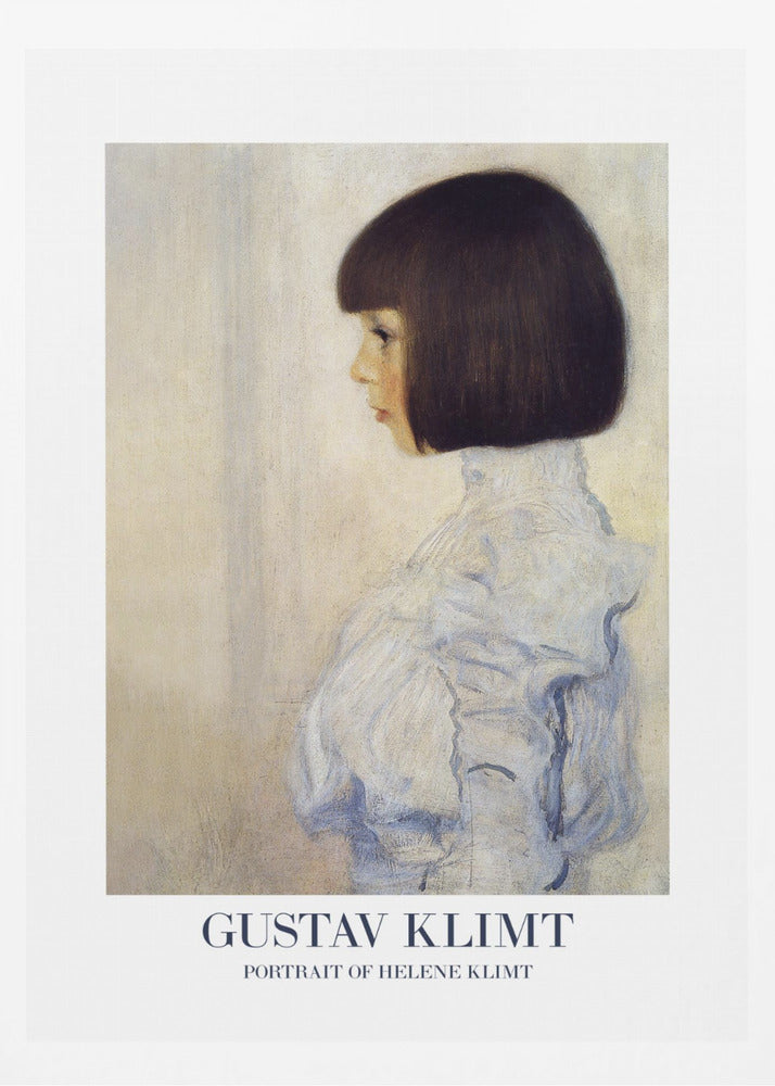 Portrait of Helene Klimt (1898) Poster - Poster / Art Print