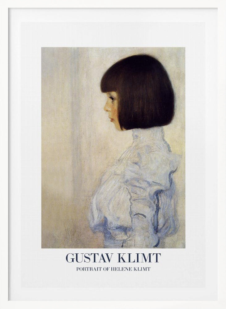 Portrait of Helene Klimt (1898) Poster - Poster / Art Print