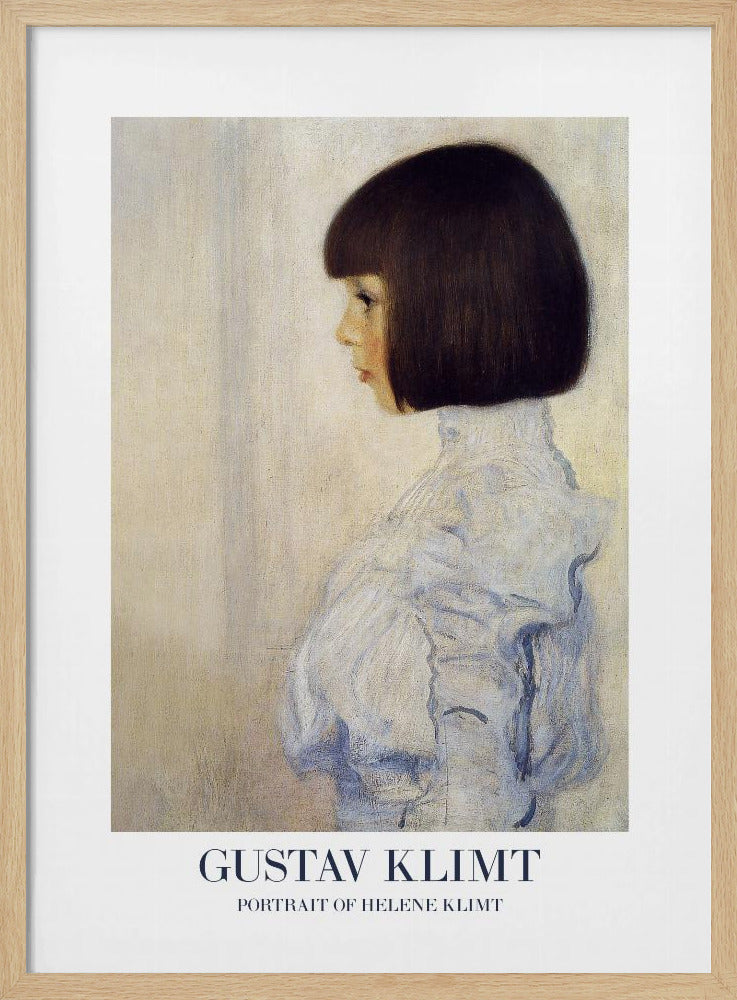 Portrait of Helene Klimt (1898) Poster - Poster / Art Print