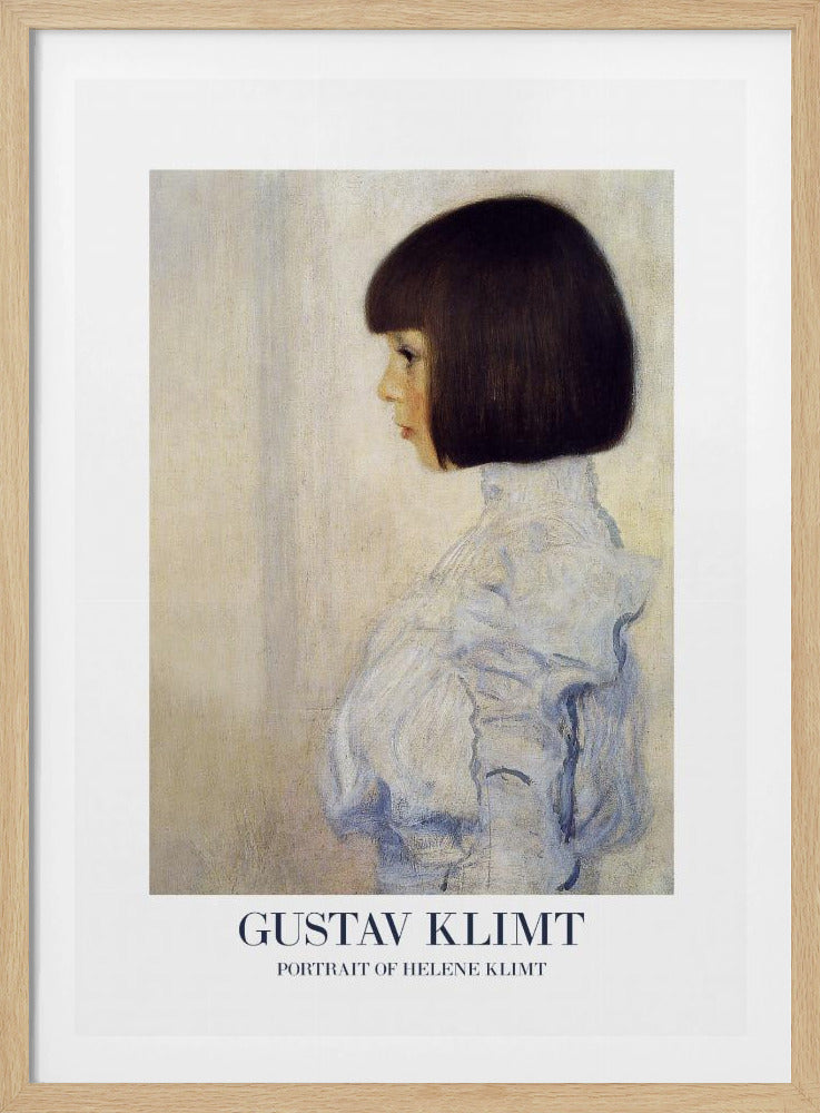 Portrait of Helene Klimt (1898) Poster - Poster / Art Print
