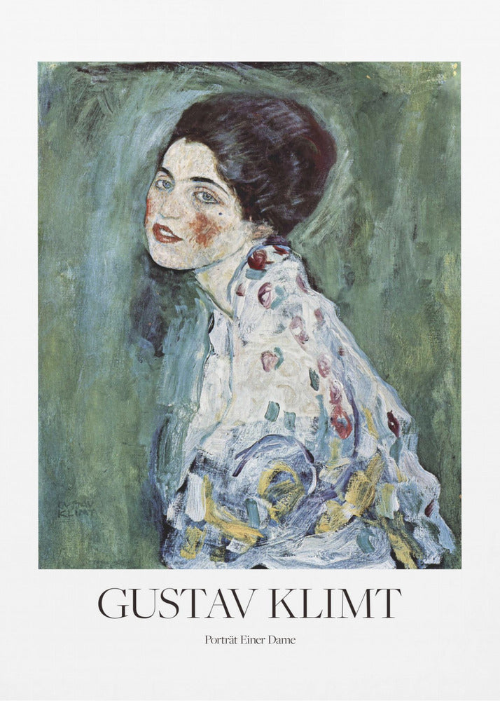 Porträt Einer Dame (1916–1917) Poster - Poster / Art Print