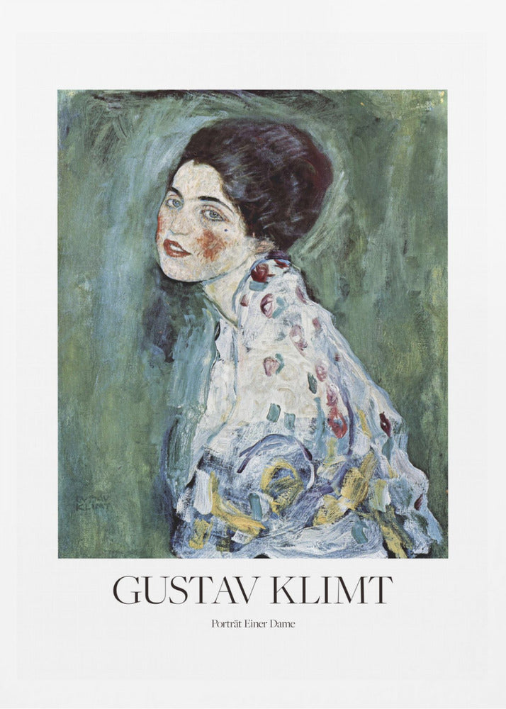 Porträt Einer Dame (1916–1917) Poster - Poster / Art Print