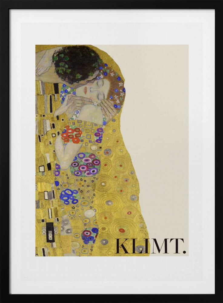 The Kiss (1907–1908) Special Poster Crop - Poster / Art Print
