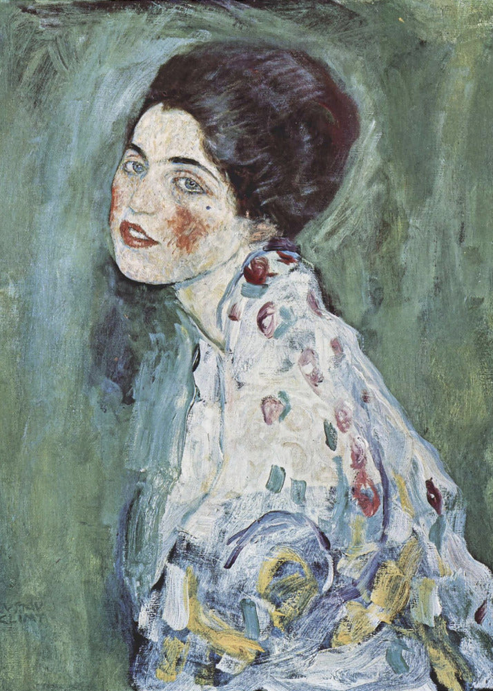 Porträt Einer Dame (1916–1917) - Poster / Art Print